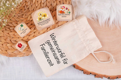 Adventswürfel für Kinder personalisiert • Gemeinsame Weihnachtsaktivitäten