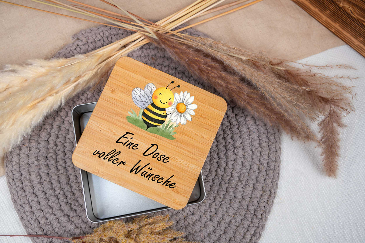 Keksdose mit Namen personalisiert - Vorratsdose