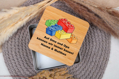 Keksdose mit Namen personalisiert - Vorratsdose