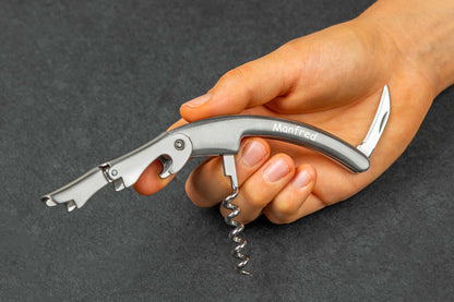 Premium Kellnermesser personalisiert mit Gravur aus Edelstahl