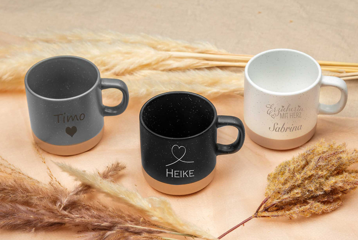 Keramiktasse personalisiert mit Name - Tasse personalisiert