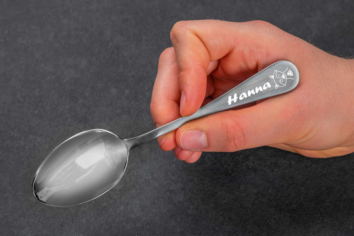 Personalisiertes Kinderbesteck mit Gravur 3-teilig