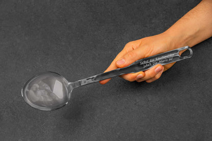 Edelstahl-Kochlöffel mit Deiner Wunschgravur