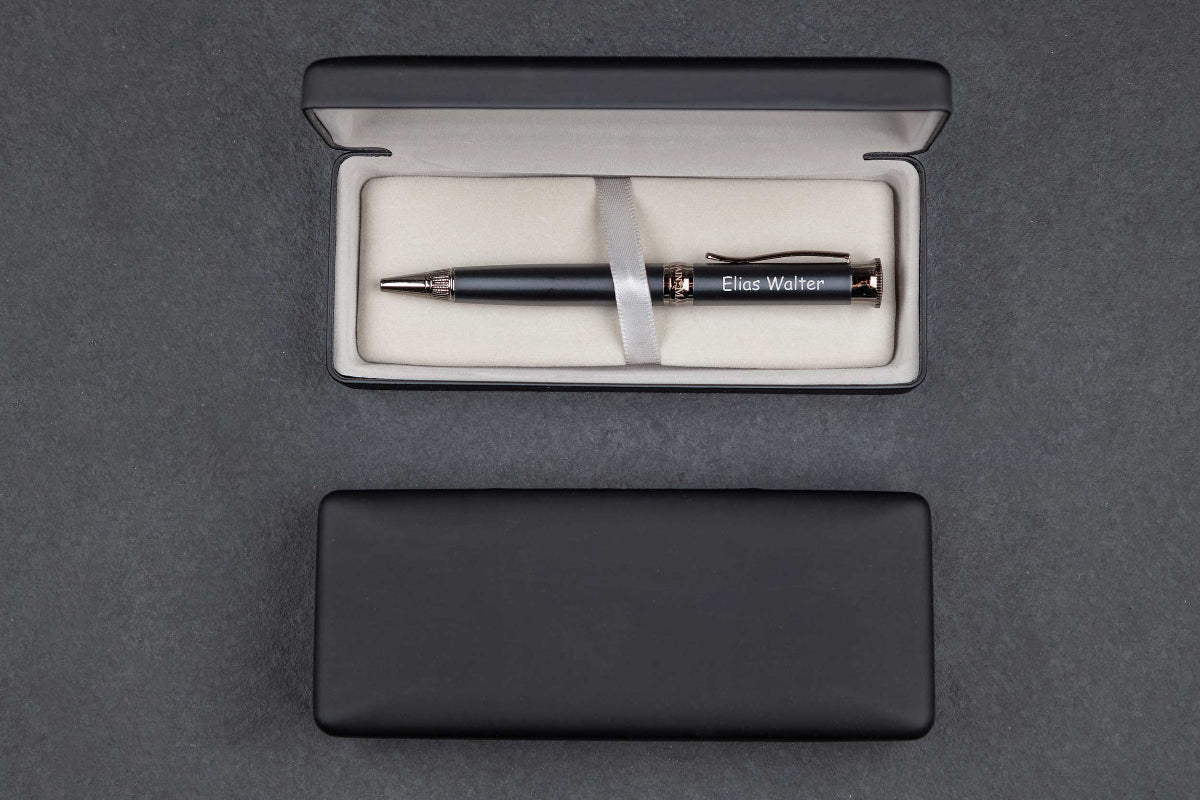 Personalisierter Premium Metall Kugelschreiber mit Gravur