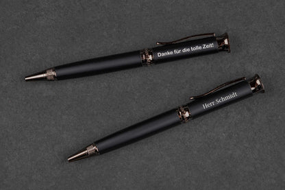 Personalisierter Premium Metall Kugelschreiber mit Gravur