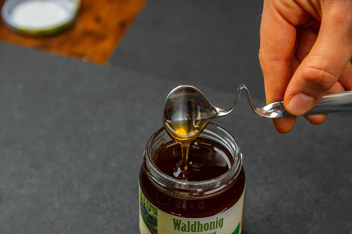 Edelstahl Honiglöffel Marmeladenlöffel personalisiert