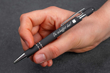 Personalisierter Metall-Kugelschreiber mit Gravur