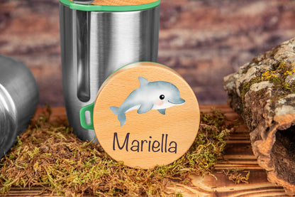 Müslibecher personalisiert für Kinder - Thermobecher, Brotdose