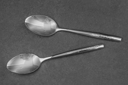 Personalisierter Müslilöffel & Joghurtlöffel aus Edelstahl mit Gravur