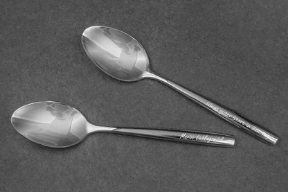 Personalisierter Müslilöffel & Joghurtlöffel aus Edelstahl mit Gravur
