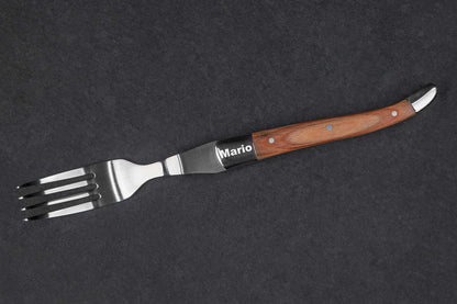 Messer und Gabel personalisiert • Pizzabesteck, Steackbesteck