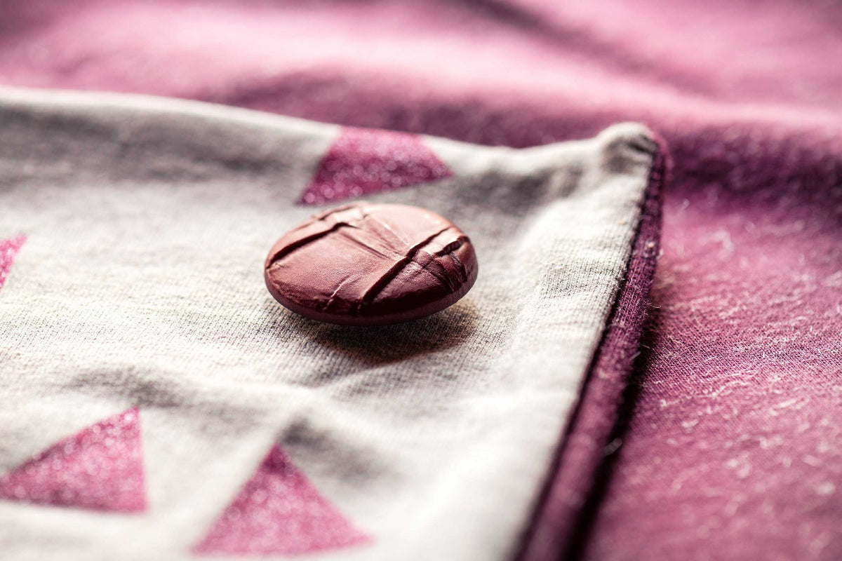 Schal in hellgrau mit rosafarbenen Dreiecken - Wickelschal handgemacht, selbstgenäht