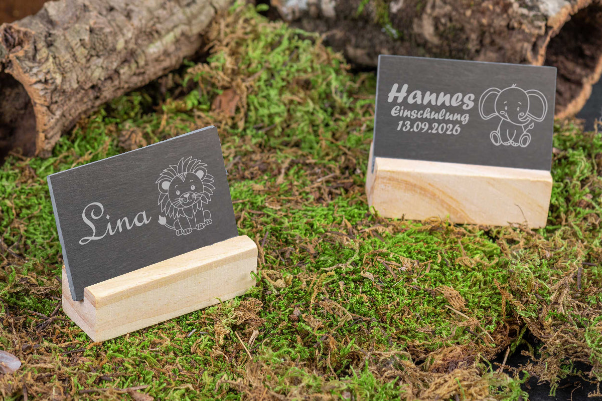Personalisiertes Schild zum Schulanfang, Einschulung