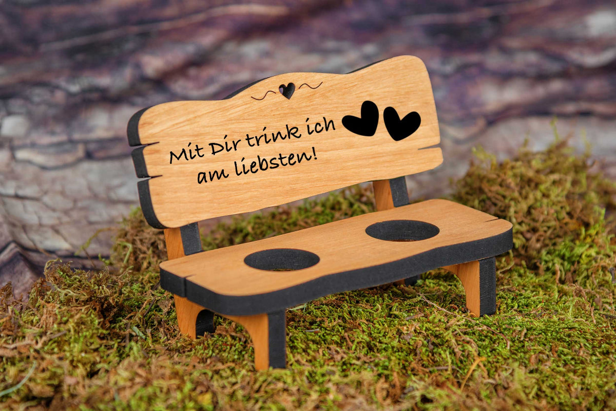Schnapsbank mit Deiner Wunschgravur personalisiert
