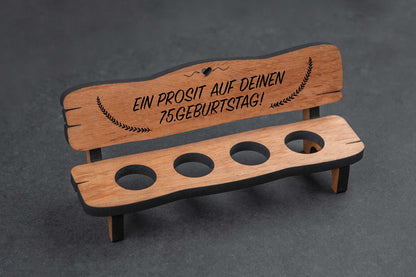 Schnapsbank mit Deiner Wunschgravur personalisiert