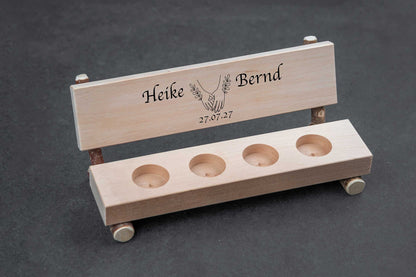 Personalisierte Schnapsbank mit Deiner Wunschgravur und vielen Motiven