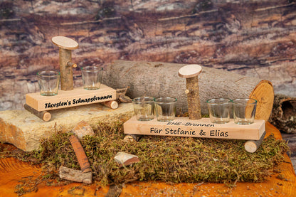 Schnapsbrunnen personalisiert mit Deiner Wunschgravur