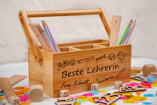 Stiftehalter personalisiert mit Gravur