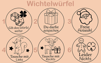 Adventswürfel für Kinder personalisiert • Adventsritual