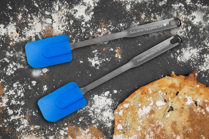 Premium Teigschaber personalisiert mit Namen aus Edelstahl