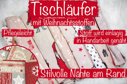 Tischläufer Weihnachten selbstgenäht