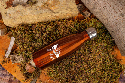 Personalisierte Edelstahl Trinkflasche mit Namen - Isolierflasche