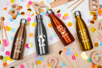 Trinkflasche personalisiert mit Name für Kinder