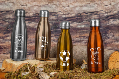 Trinkflasche personalisiert mit Name für Kinder