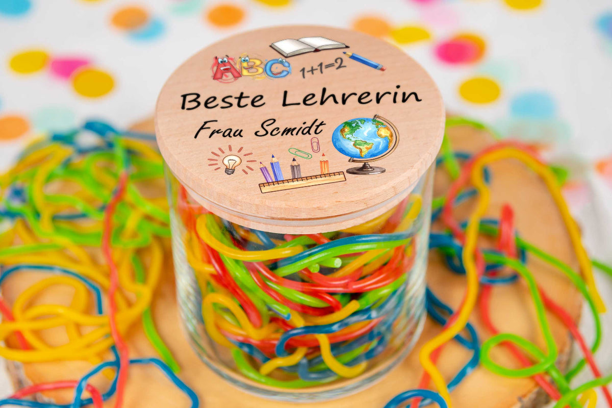 Personalisiertes Abschiedsgeschenk für Erzieherin und Lehrerin