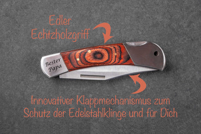 Premium Taschenmesser mit Namen